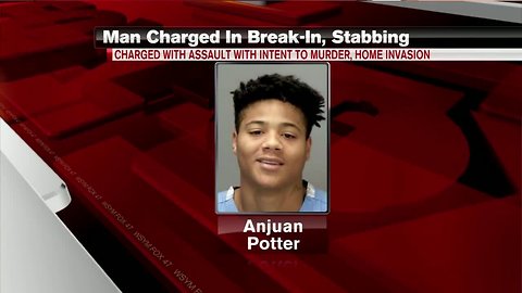 Lansing man charged in stabbing