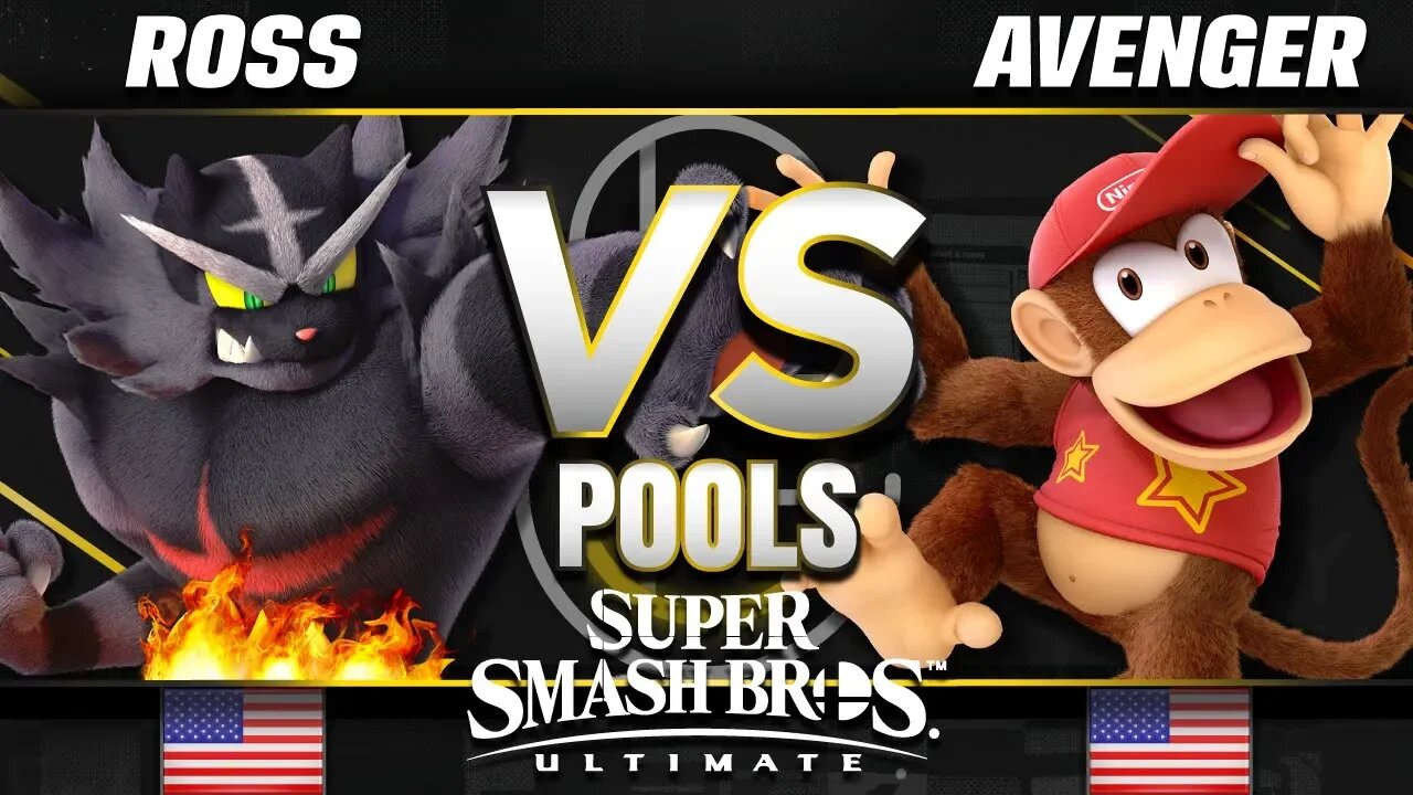 BxA | Ross (Incineroar/Young Link) vs. Avenger (Diddy Kong) - Ultimate Pools - SC United