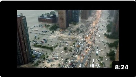 Apocalypse in New York! Monstrous flood in the largest city in the USA!