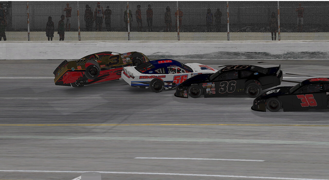 Some Cars Tour Highlights from South Boston Speedway iRacing