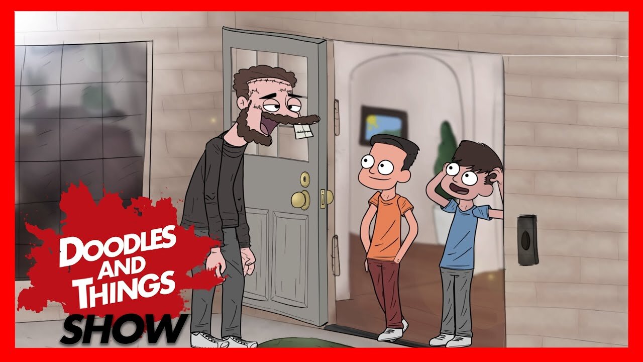 DOODLES AND THINGS SHOW 8 | My Neighbor is Post Malone!