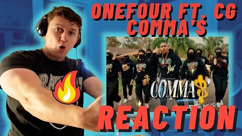 ONEFOUR ft. CG - COMMA'S - AUSSIE DRILL IS EPIC!! - IRISH REACTION!!