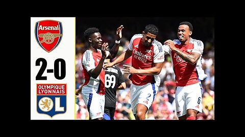 Arsenal vs Lyon 2 0 Highlights & All Goals Emirates Cup FINAL 2024 HD mp4