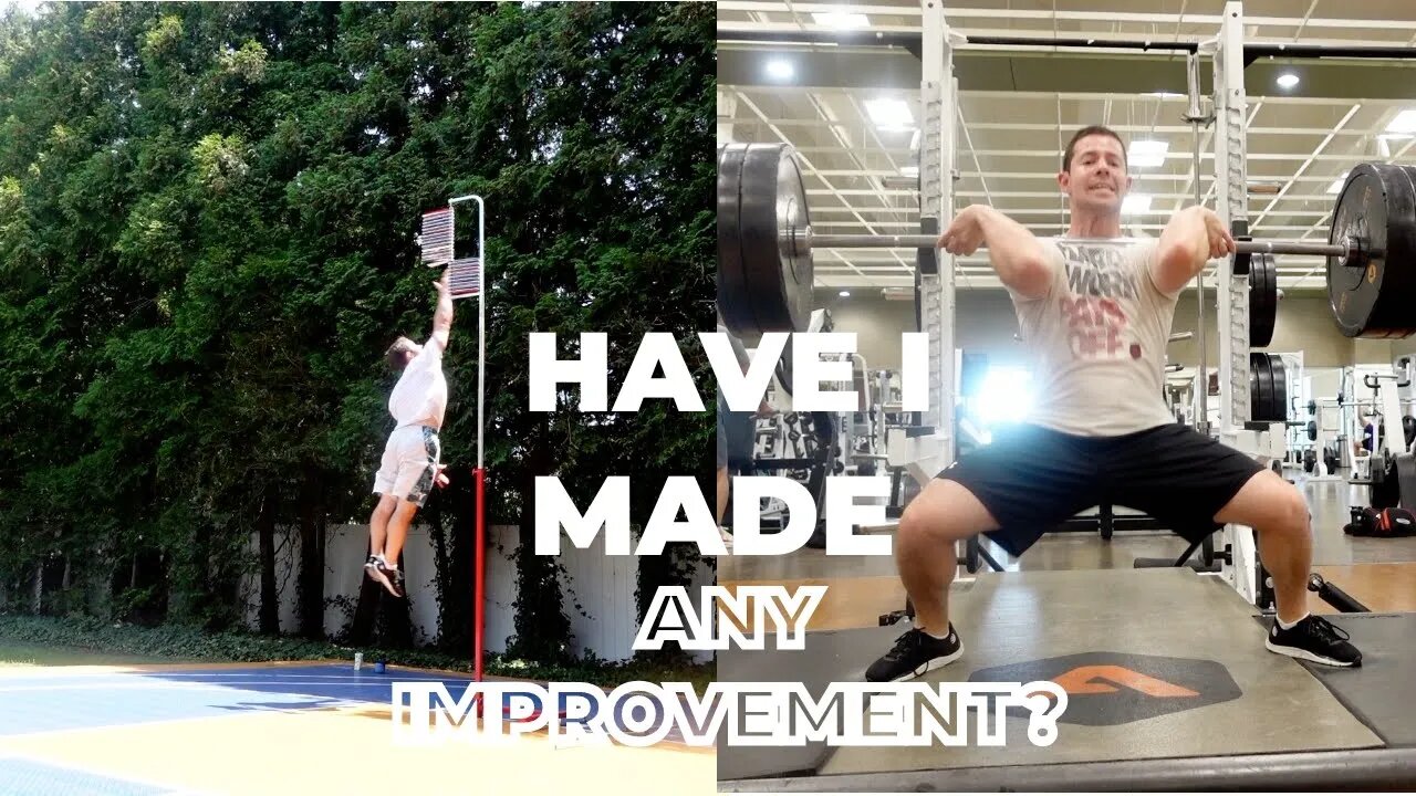 Progressing Vertical Jump Even Through a Tough Week| Weightlifting+Low Rim Dunks|THP Strength