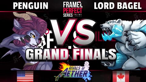 FPS5 Online Grand Finals - Penguin (Absa) vs. Lord Bagel (Etalus) - Rivals of Aether