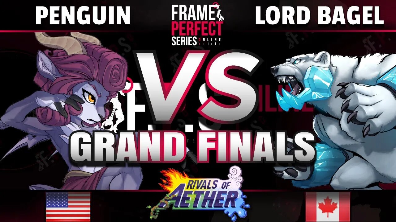 FPS5 Online Grand Finals - Penguin (Absa) vs. Lord Bagel (Etalus) - Rivals of Aether