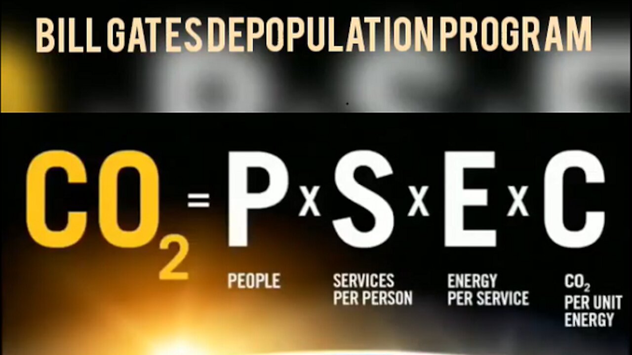 Bill Gates 2010: Reduce Population 4 Times to Meet Sustainable Development Goals of 2030. Genocide?
