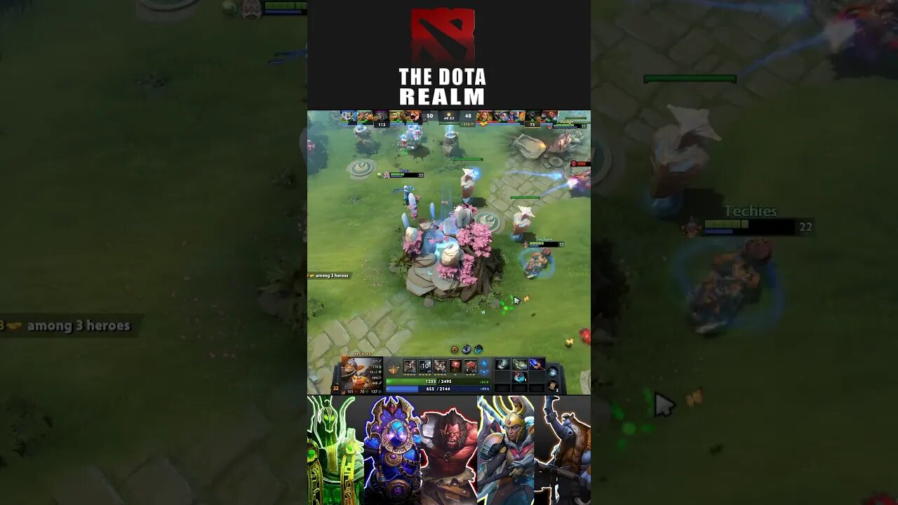 Nothing is Wrong with this Hero #dota2 #shorts #techies