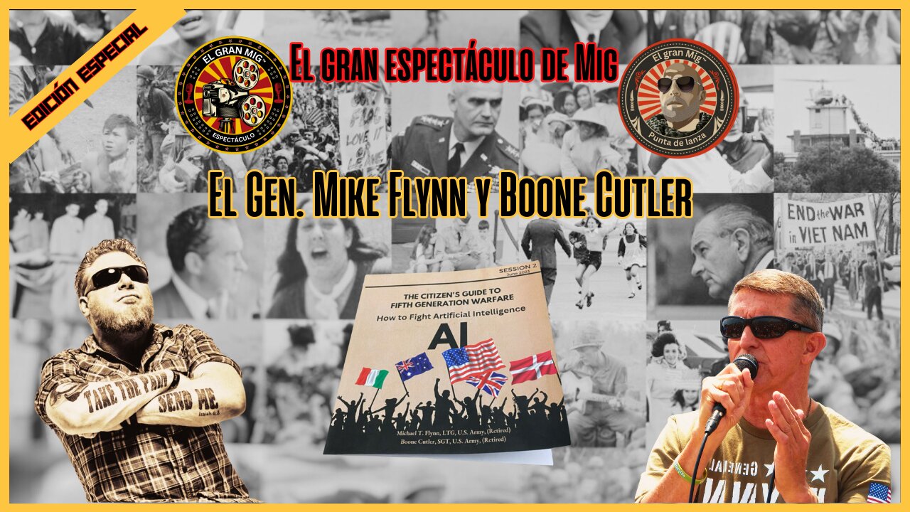 GEN MIKE FLYNN Y BOONE CUTLER • 5GW-AI EN EL GRAN MIG |EP153