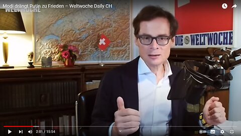 Modi drängt Putin zu Frieden – Weltwoche Daily CH 10.7.2024