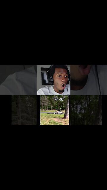 He crashed his car !