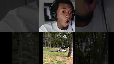 He crashed his car !