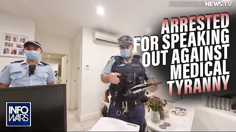 Australian Who Issued SOS Arrested For Thought Crime