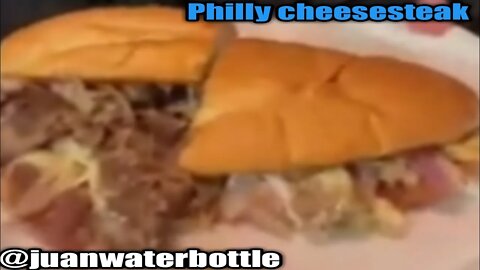 Philly cheesesteak | @juanwaterbottle on IG 🧀🥩🇺🇸