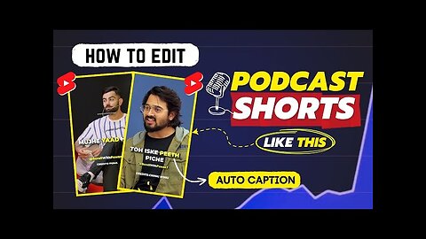 🎙️How to Make Podcast Shorts for YouTube ✨Like ‪@ScrollWithPawan7