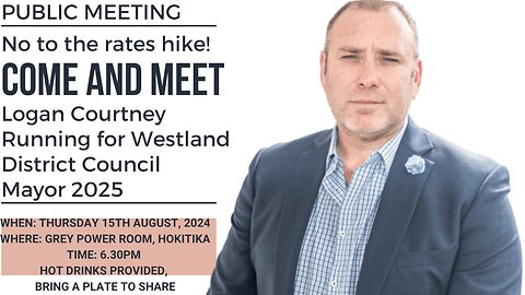 Grey power meeting Hokitika 15 Aug 2024