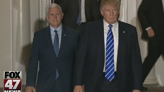 Trump defends Pense on Twitter account