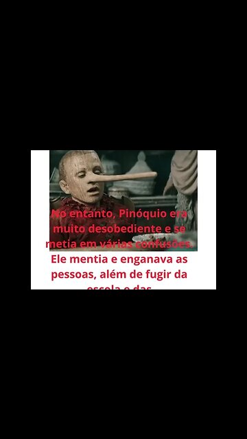 desenho pinoquio #shorts