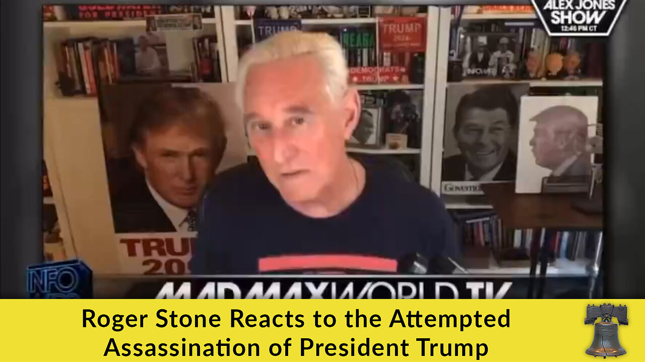 Roger Stone Reacts to the Attempted Assassination of President Trump