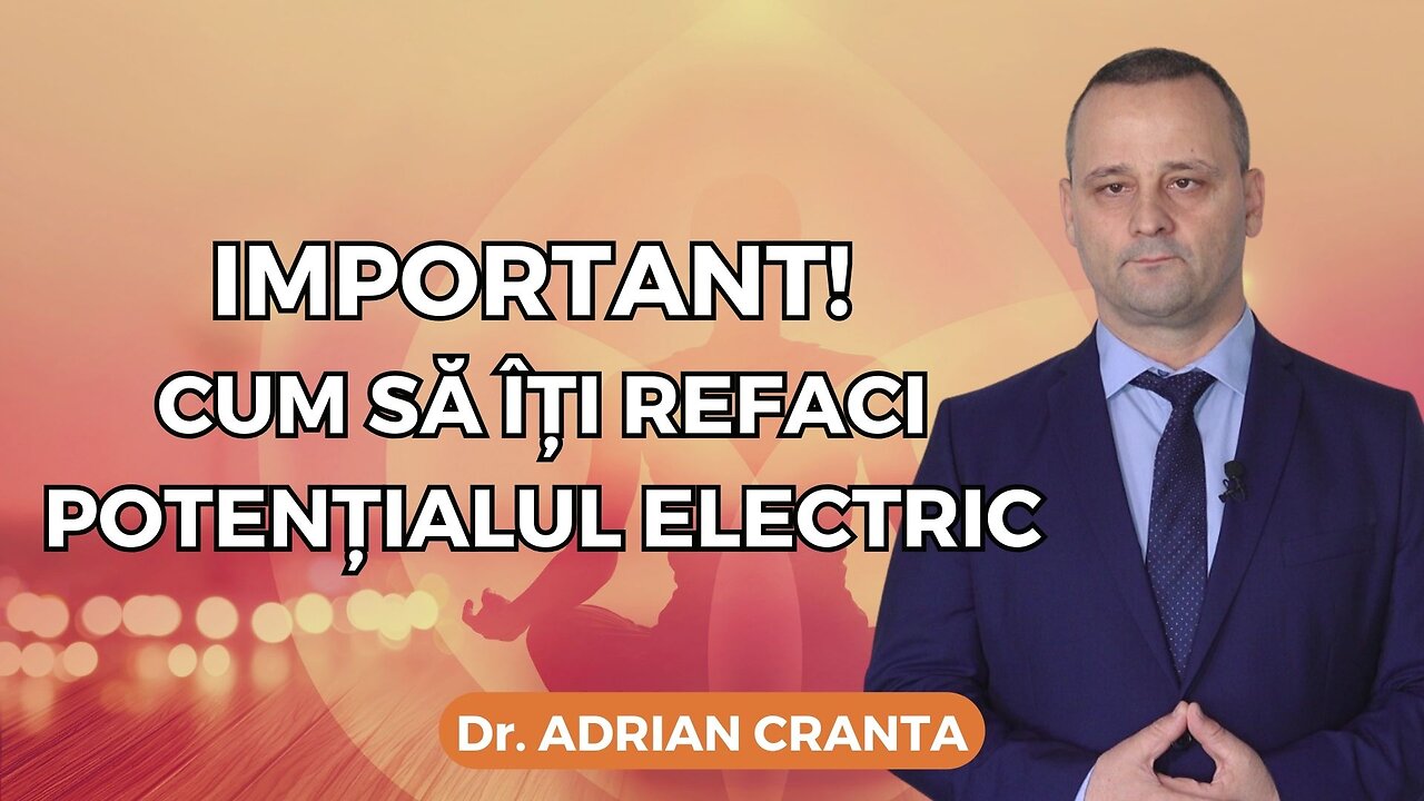 Important! Cum să îți refaci potențialul electric