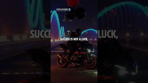 Success Is Not A Luck🤔🤔🤔~ #shorts #4trillionairez #motivation #short