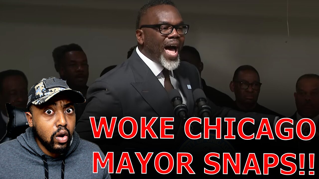 WOKE Chicago Mayor MELTS DOWN SPAMMING RACE CARD As Reporter Confronts Him On School Board QUITTING!