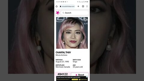 HAPPY 33 BIRTHDAY CHANTAL THUY