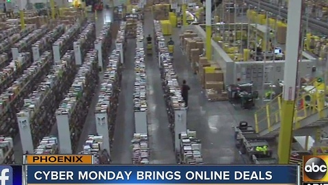 Live at the Amazon fulfillment Center