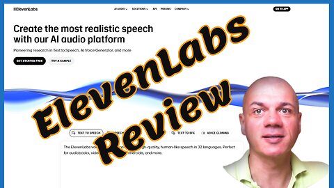 ElevenLabs Review - Text-to-Speech Software and my experience