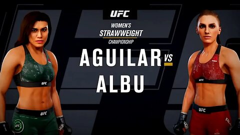 EA Sports UFC 3 Gameplay Alexandra Albu vs Jessica Aguilar