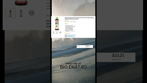 Barlean's, Seriously Delicious, Omega 3 from Flax Oil, Strawberry Banana Smoothie, 2,968 mg, 16 oz 4