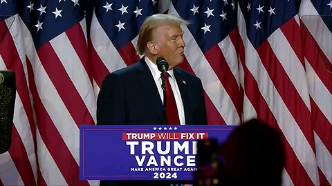 President D. Trump Victory Speech!!!