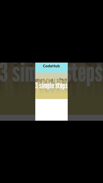 Get CodeHub - Introduction To CodeHub #shorts