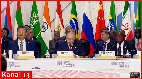Russia's Putin addresses plenary session at BRICS summit in Kazan