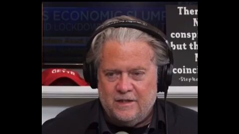 Bannon. In the fog of war, you can’t have fan boys.