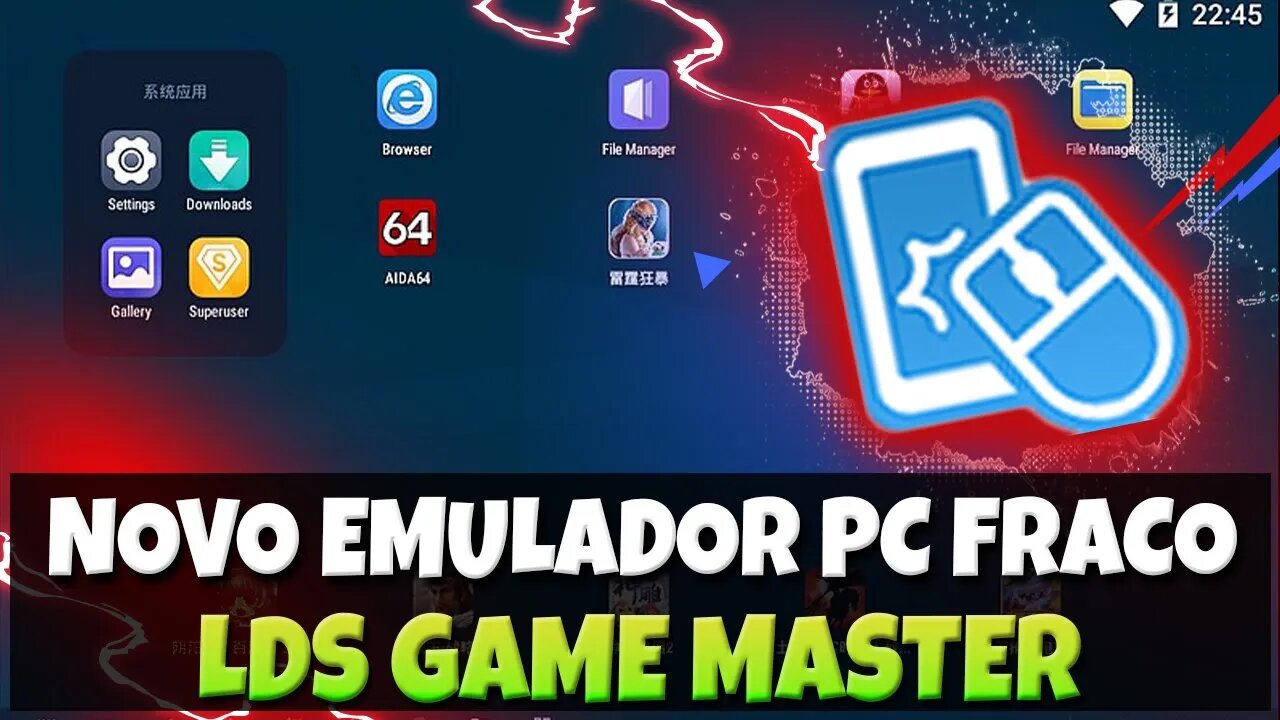 Novo Emulador LDS Game Master ( Para PC Super Fraco )