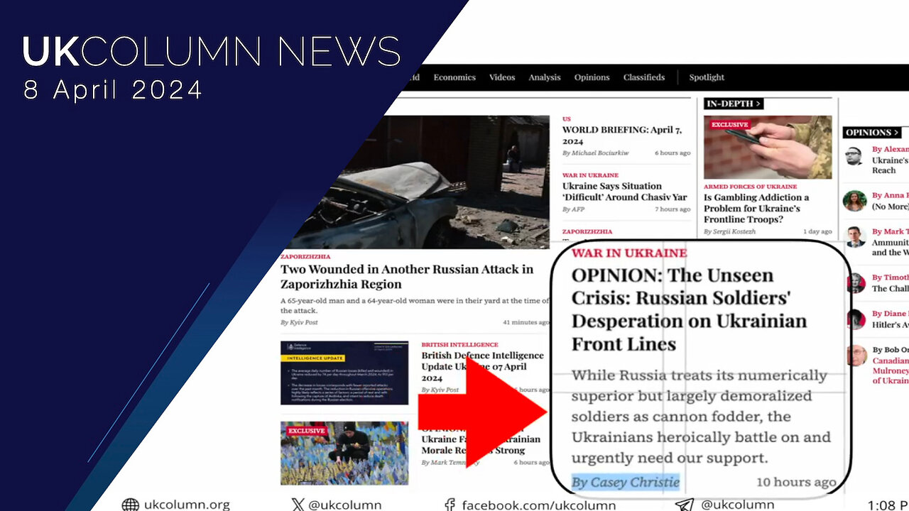 More Mercenaries Needed For Ukraine To Keep The War Running - UK Column News