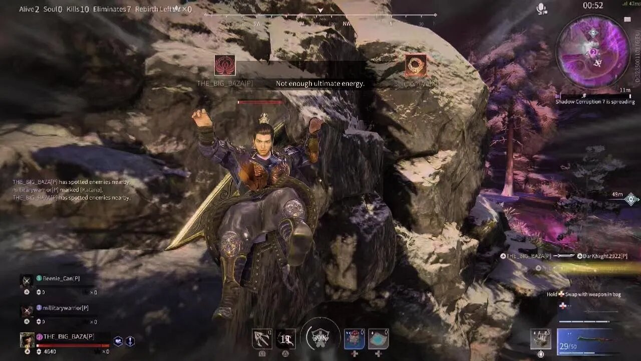 NARAKA BLADEPOINT - Yueshan 1v3 fail
