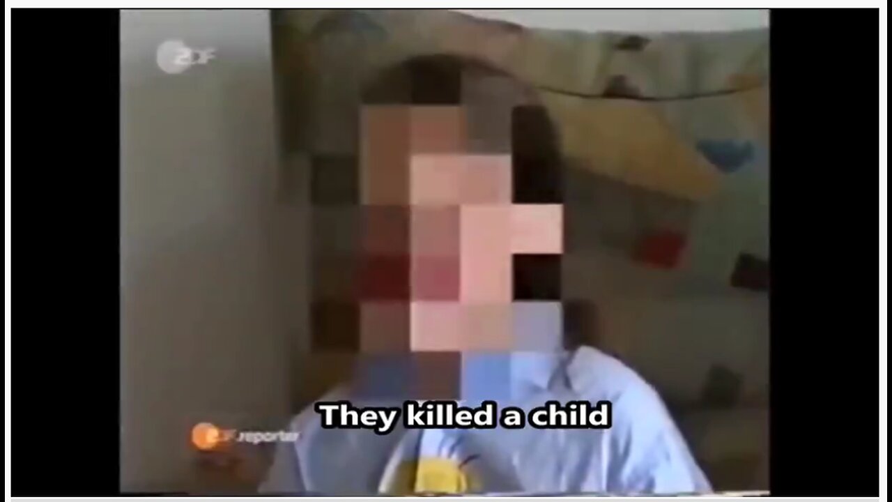 German little girl relives the horrific trauma of seeing a child sacrifice