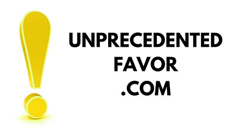 Your Set Time for Favor