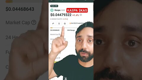 KASPA crypto is 100X gem 💎🤩