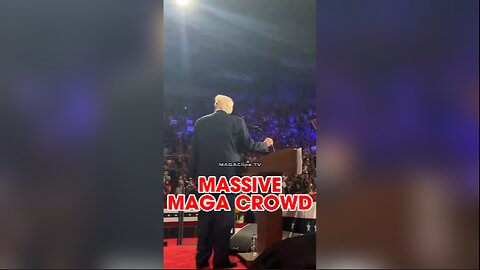 Trump Welcomed by Massive Crowd in North Carolina