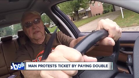 Frustrated driver doubles the fine to spite officer who pulled him over