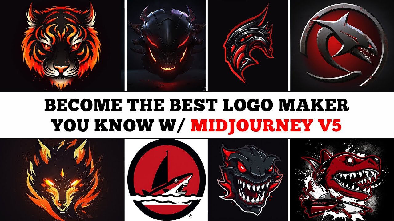 Transforming Logo Design with AI and MidJourney - Step-By-Step Tutorial
