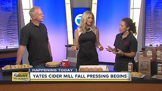 Fall Cider available today at Yates Cider Mill