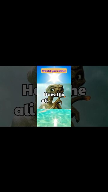 Would you rather the aliens that make first contact be robotic