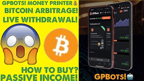 GPBots | New Platform | Bitcoin Arbritrage! Make up to 1% Daily! #gpbots #ai #defi #bitcoin #crypto