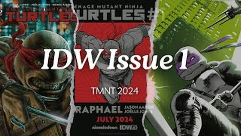 TMNT IDW 2024 Issue 1: The Latest Installment in the Comic Book Series