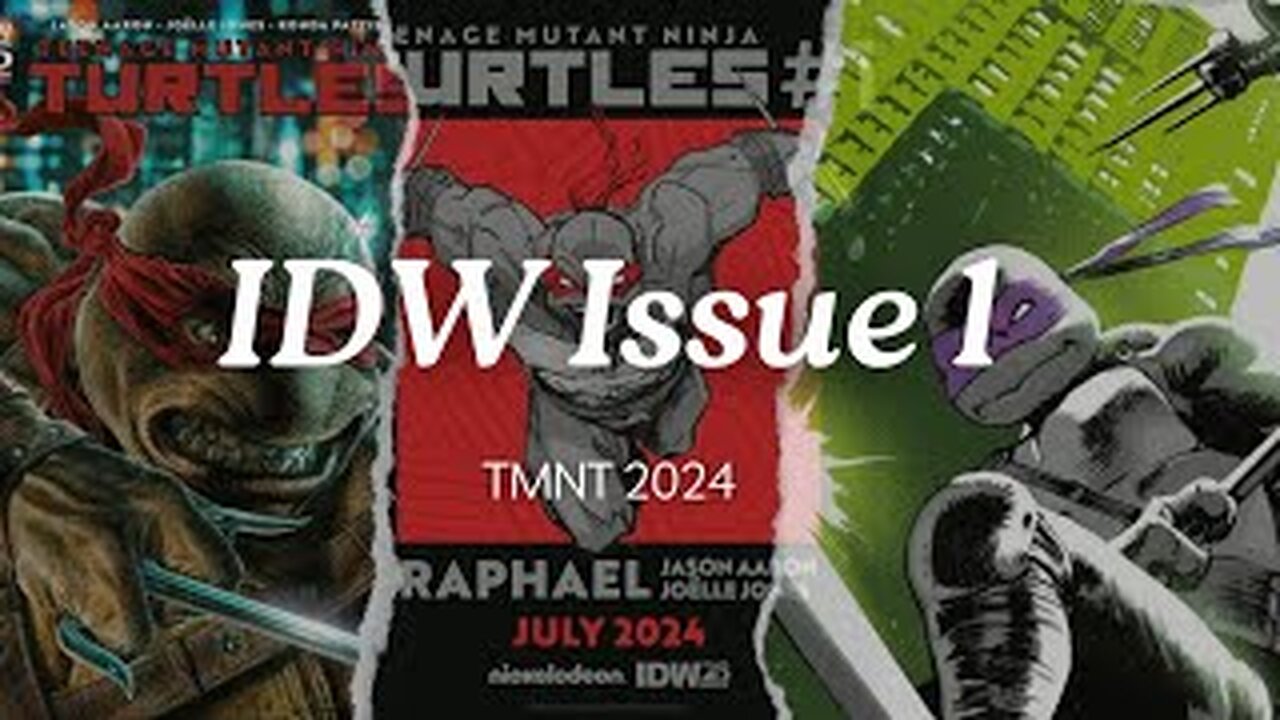 TMNT IDW 2024 Issue 1: The Latest Installment in the Comic Book Series