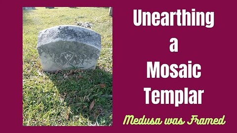 Join me as I unearth a @MosaicTemplars headstone!